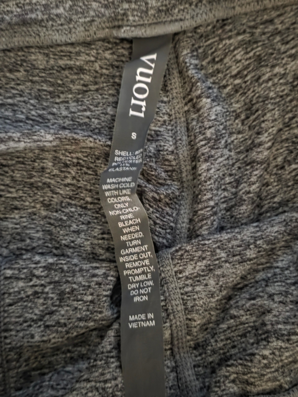 Vuori Heather Gray Lounge Pants with Drawstring - Picture 2 of 2